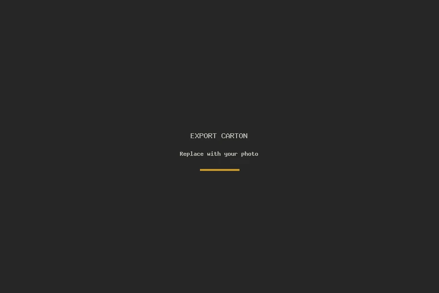 Export carton - placeholder
