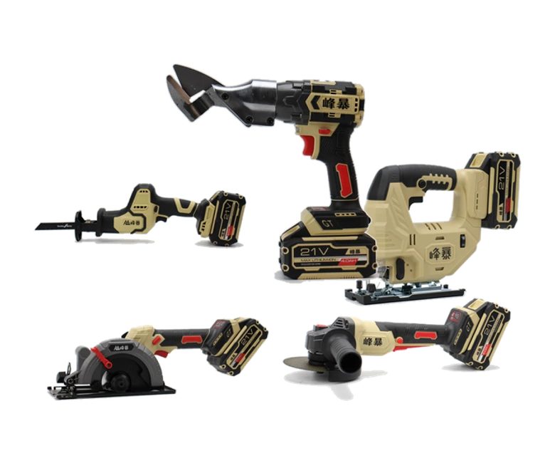 Fengbao cordless angle grinders and cutting tools