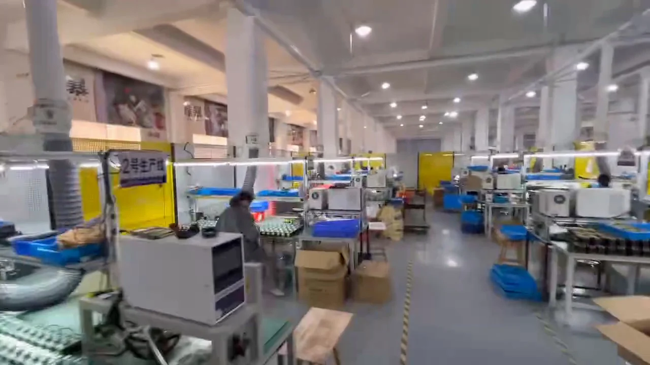 Cordless tool assembly line at the Fengbao plant