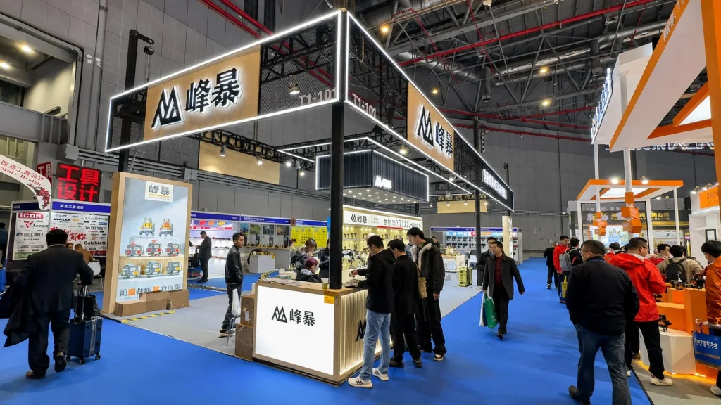 Fengbao booth at a trade show